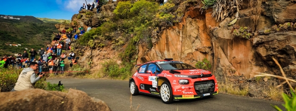 El tramo de calificación augura un emocionante Rally Islas Canarias