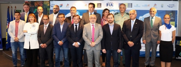 Extensive instutional support in the launch of the Rally Islas Canarias