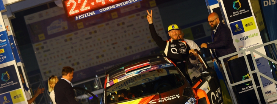 Luis Monzón-José Carlos Déniz will start the first ones in the Rally Islas Canarias