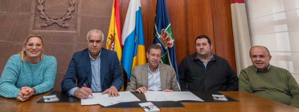 El Rally Islas Canarias y el municipio de Tejeda reafirman su compromiso para la edición 2020