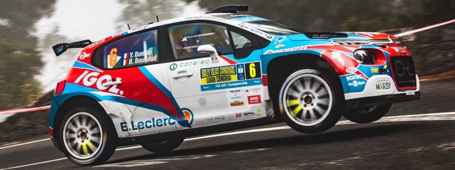Yoann Bonato and Benjamin Boulloud – winners of the 47th Rally Islas Canarias