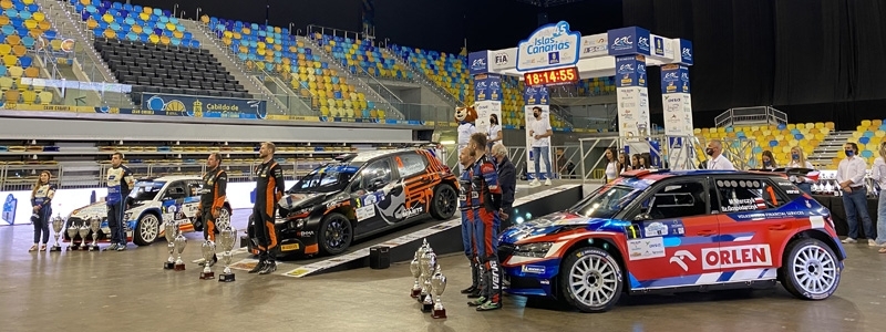 Inapelable cuarto triunfo de Lukyanuk-Arnautov en el Rally Islas Canarias